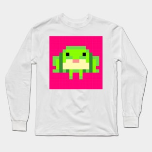 Pixel Frog Long Sleeve T-Shirt